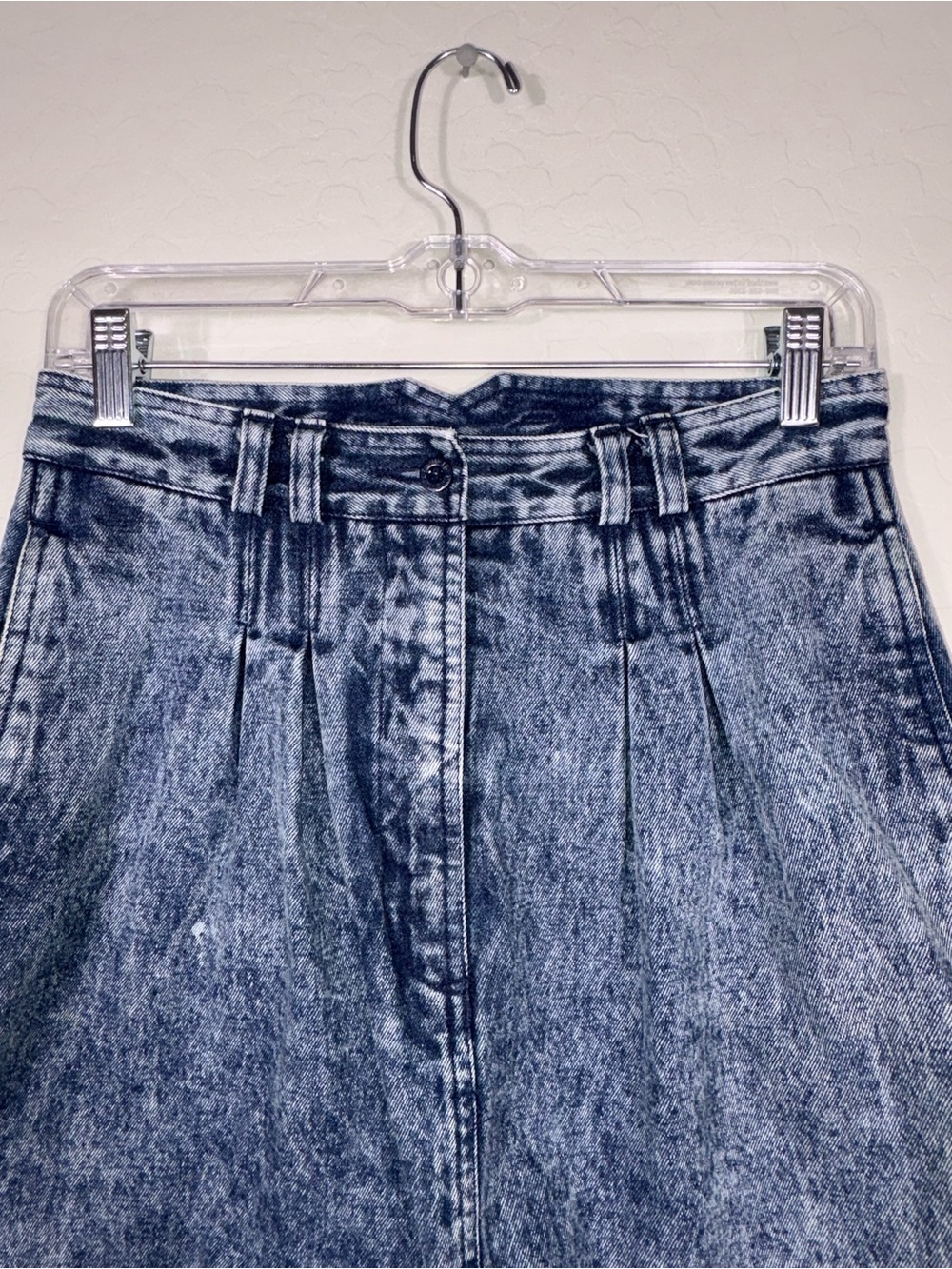 Vintage Nike Andre Agassi Challenge Court Acid Wash Denim Mini‎ Skirt 90’s Y2K S - Picture 4 of 7